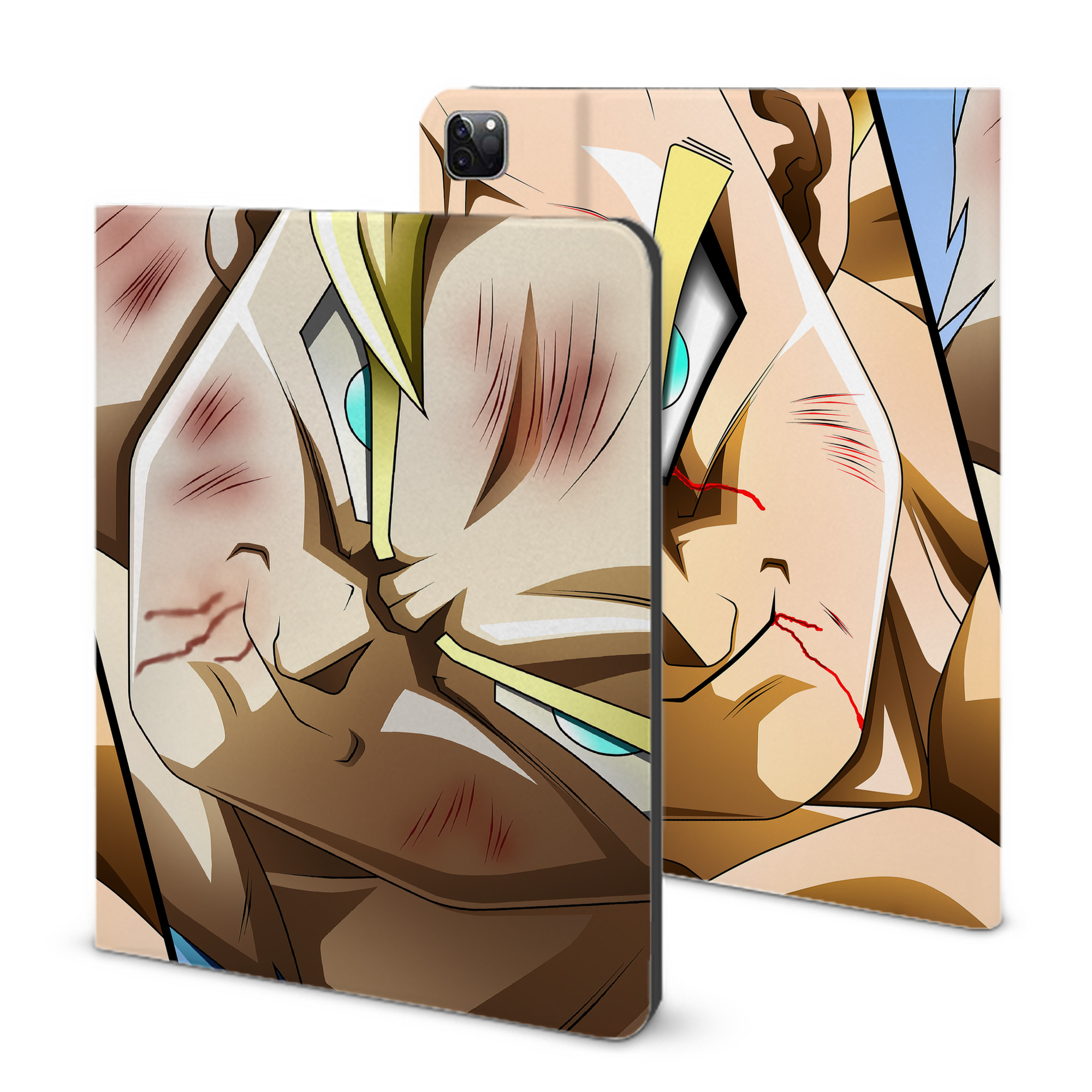 （画像用） ドラゴンボール DRAGON BALL IPad ケース ブック型 PUレザー TPU 耐衝撃 軽量 薄型 ペン収納なし 全面保護 IPad 各モデル対応